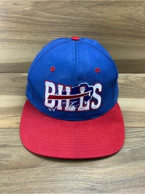 New Era Blue and Red Buffalo Bills Snapback Hat